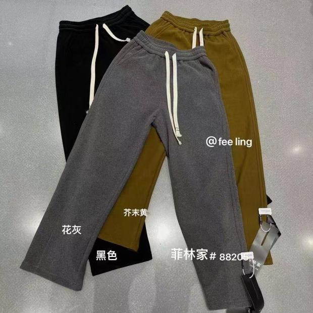 菲林家秋冬休闲裤加绒女卫裤