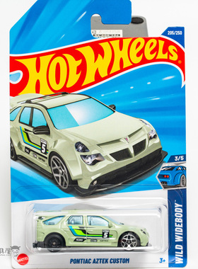 2025K-205号 PONTIAC AZTEK CUSTOM 庞蒂克 粉绿色 风火轮小车