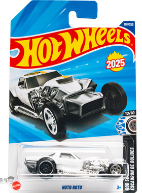 2025N-158号 HOTO ROTO 白色 风火轮火辣小跑车hotwheels