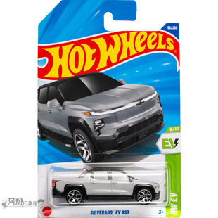 2025D-86号 SILVERADO EV RST 雪佛兰 灰色 风火轮hotwheels
