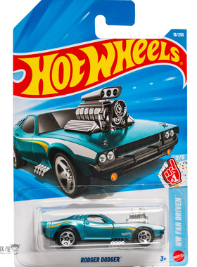 2026A-19号 RODGER DODGER 翠绿色 风火轮火辣小跑车hotwheels