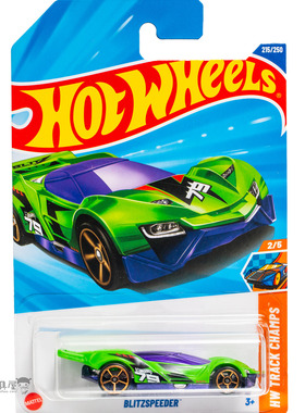 2025L-215号 BLITZSPEEDER 绿色 风火轮火辣小跑车hotwheels