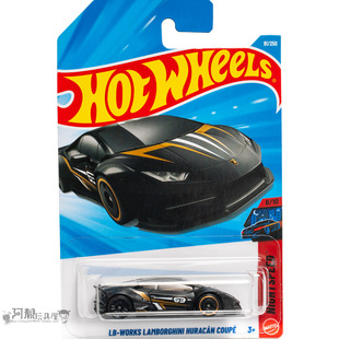 2026E-91号 LB-WORKS 兰博基尼飓风COUPE 哑光黑风火轮hotwheels
