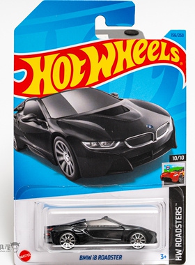 2023M-156号 宝马i8 ROADSTER 黑色风火轮火辣小跑车hotwheels
