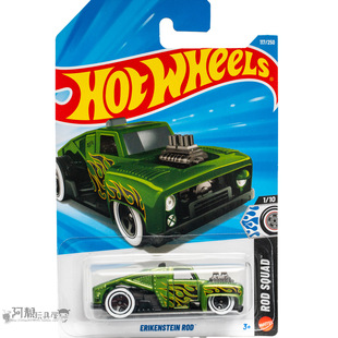 2026E-117号 ERIKENSTEIN ROD 绿色 风火轮火辣小车hotwheels
