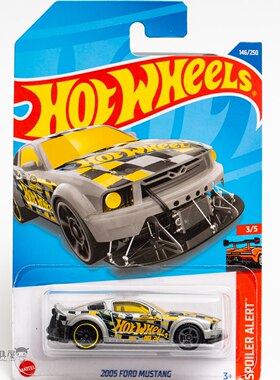 2022G-146号 2005福特野马 灰色 风火轮火辣小跑车hotwheels