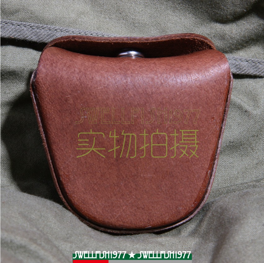牛皮镜盒零钱包杂物手工