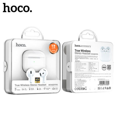 新品浩酷半入耳佩戴舒适音乐迷你蓝牙耳机6.0超长续航HIFI立体声