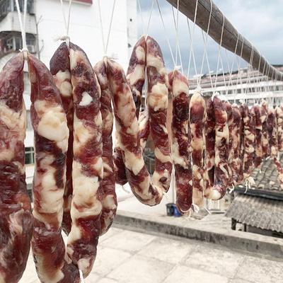 江西农家手工灌制香肠太阳晾晒土猪肉腊肠腊货年货散货