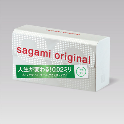 日本原装进口sagami相模002幸福0.02非乳胶超薄避孕套10只装中号