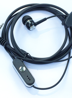 对讲机耳机 K头粗线对讲机入耳 耳机 舒适挂耳机软耳挂耳塞耳机