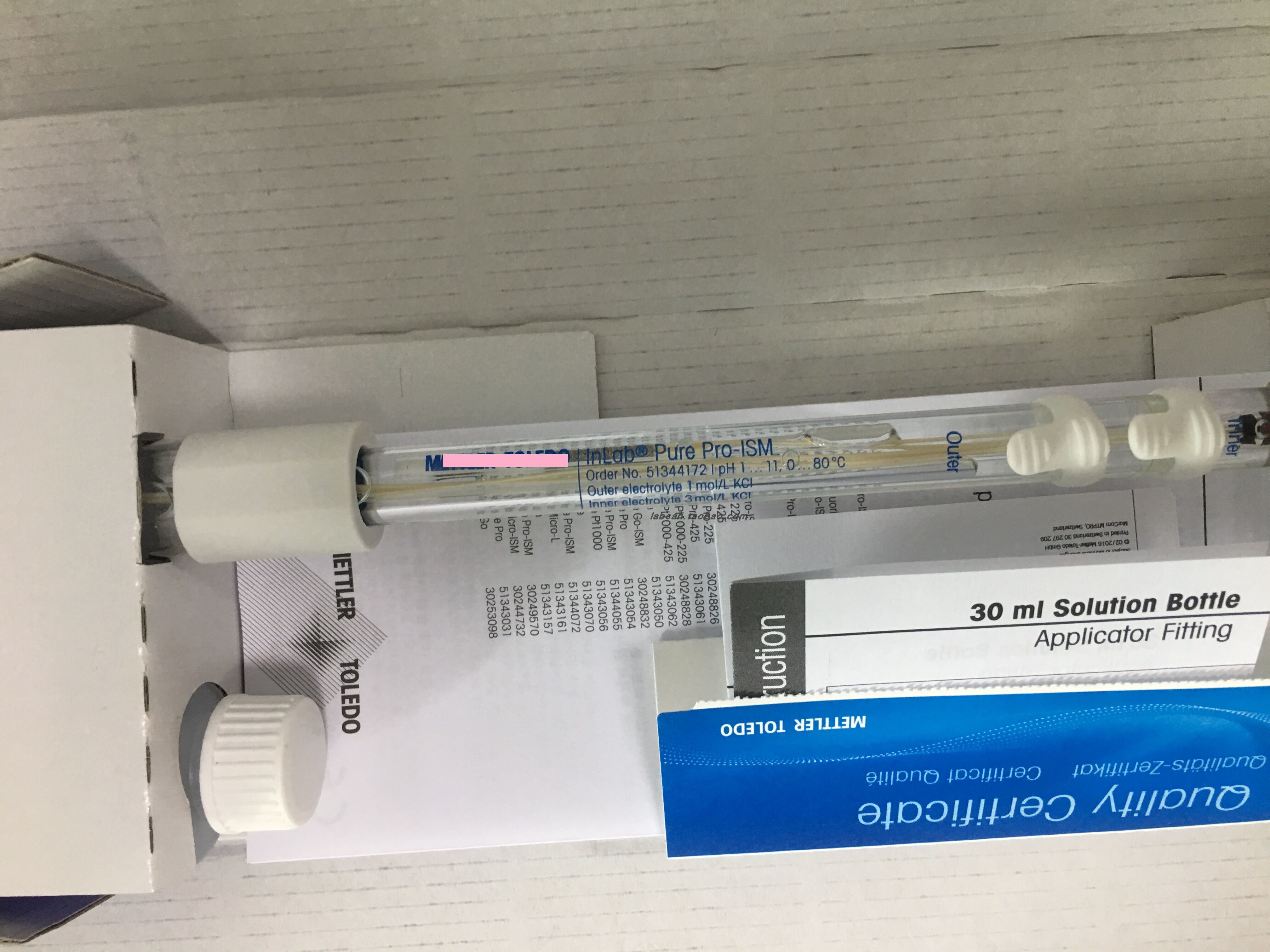 InLabViscousPro-ISMPH电极