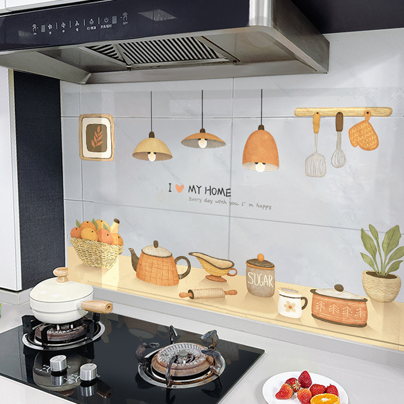 厨房透明防油贴纸油烟机灶台阻燃耐高温墙面壁纸防水静电专用贴膜,洗护清洁剂/卫生巾/纸/香薰,家用防油贴纸,淘宝优惠券,粉丝福利购,淘宝优惠卷