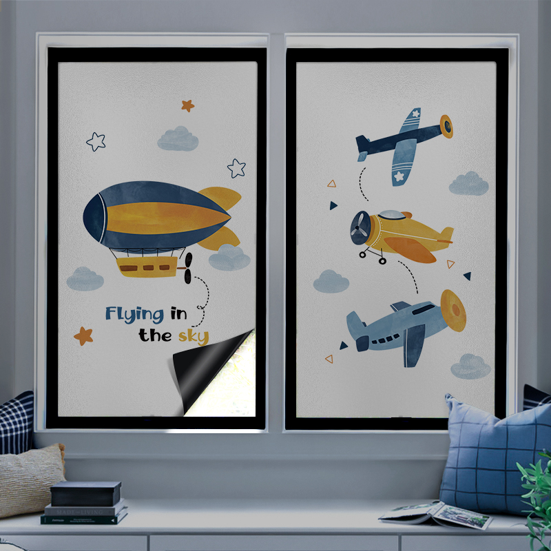 唐英全遮光防晒隐私静电玻璃贴膜