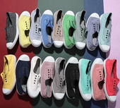 女单鞋 西班牙Victoria亲子香香运动鞋 休闲手工帆布一脚蹬小白鞋