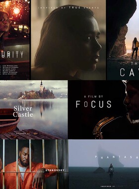 FCPX插件-50个大气优美电影开场文字标题动画 mTitle Cinematic 2