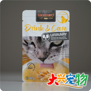德国 Leonardo莱昂纳多●小李子 补水汤包●辅食餐包猫罐头 40g