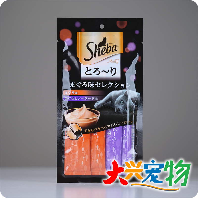 日本希宝双拼液体猫条猫零食1袋