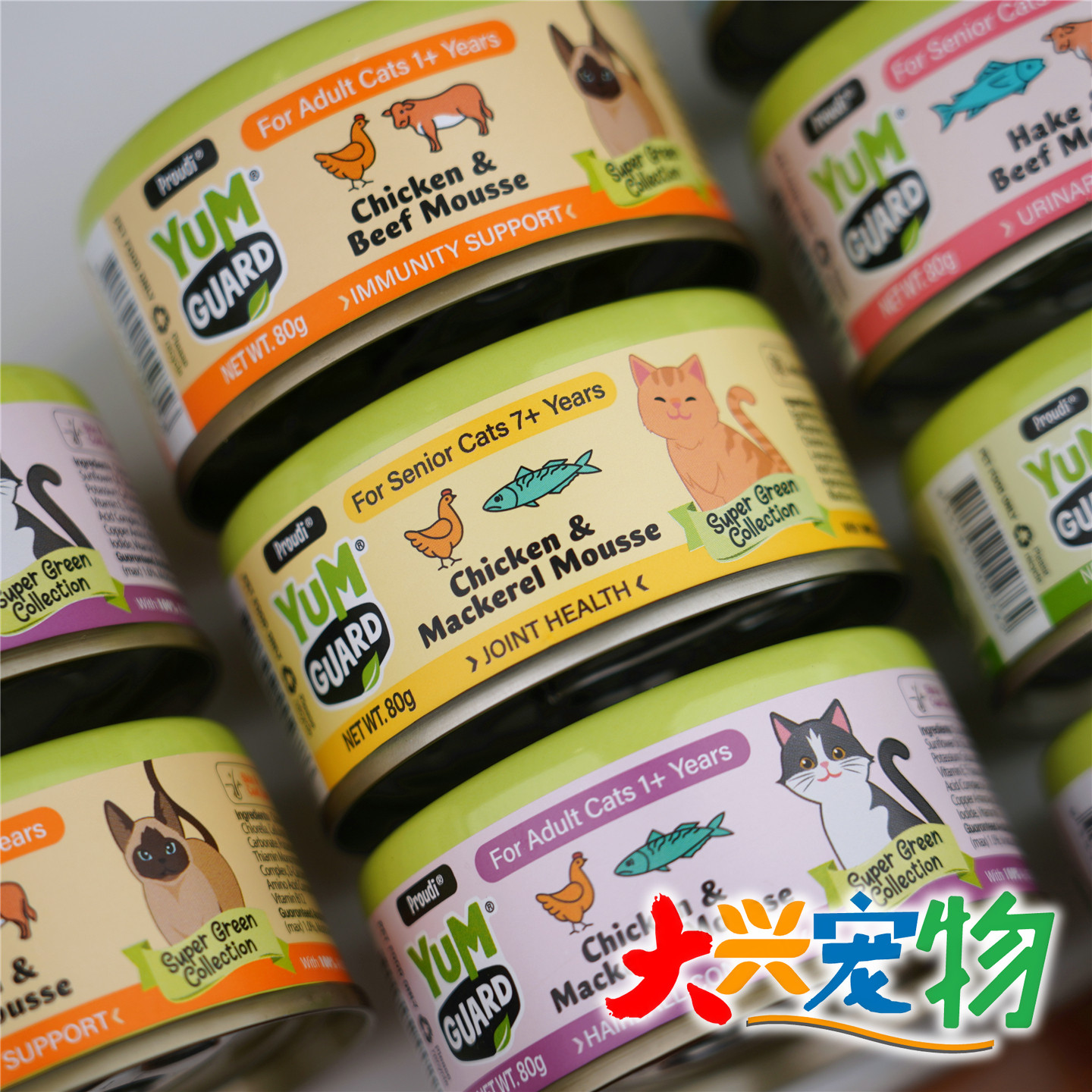 澳大利亚营加慕斯主食猫罐头1罐图片
