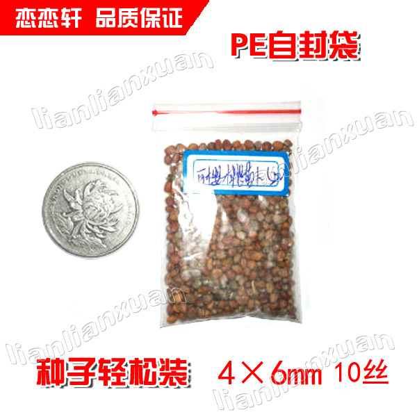 Á´¿Ú×Ô·â´üÖÖ×ÓPE´ü ¼ÓºñË«Ãæ10Ë¿4*6cm͸Ã÷ËÜÁÏ´ü×Ó°ü×°´üÃÜ·â´ü