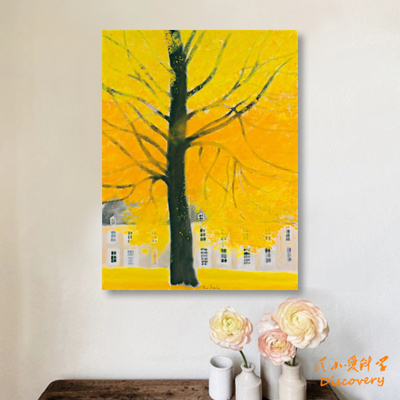 Brasilier卢佩涅的秋天 当代艺术马装饰画挂画客厅餐厅无框画竖