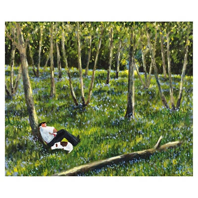 加里邦特装饰画 回忆 Bunt 英式乡村田园风景画客厅餐厅横款挂画