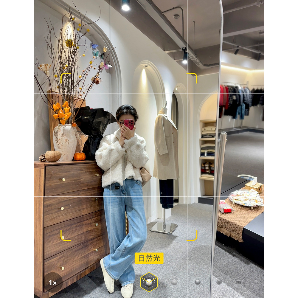 【Hello 小琼】加绒牛仔阔腿裤