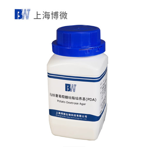上海博微马铃薯葡萄糖琼脂PDA（含氯霉素）培养基试剂250g/瓶包邮