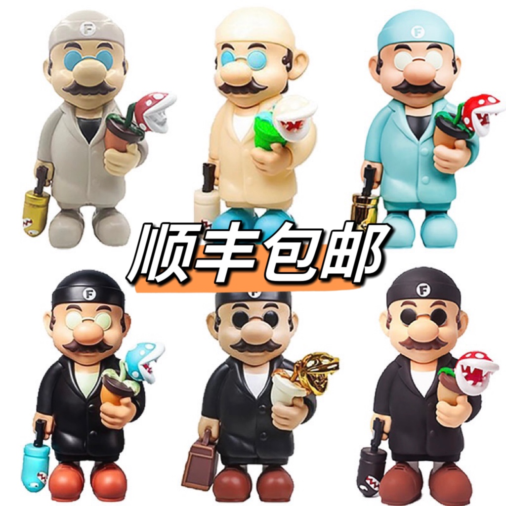 super mario如意佛祖马里奥这个杀手不太冷公仔潮玩手办摆件模型 模玩/动漫/周边/娃圈三坑/桌游 潮玩盲盒 原图主图