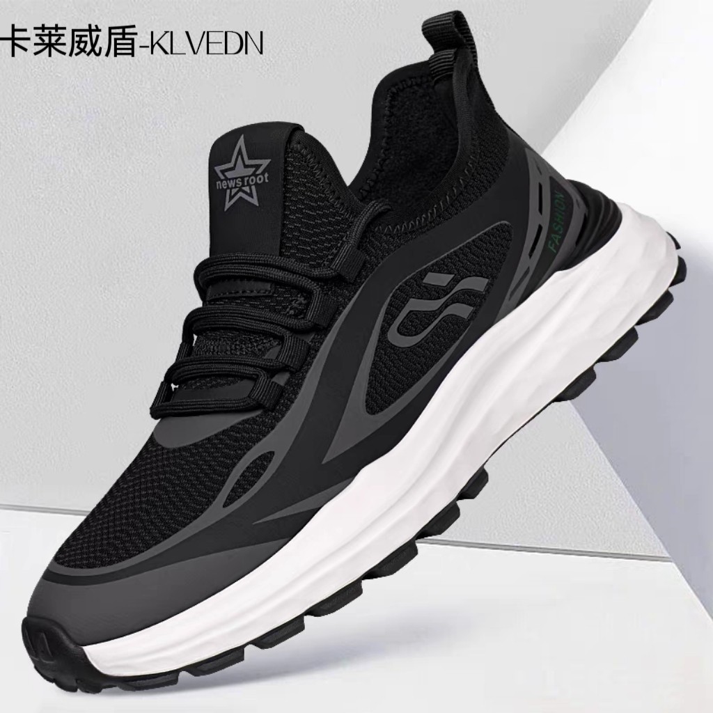 卡莱威盾男鞋超轻网面透气运动休闲鞋子软底防滑跑步潮鞋9217089