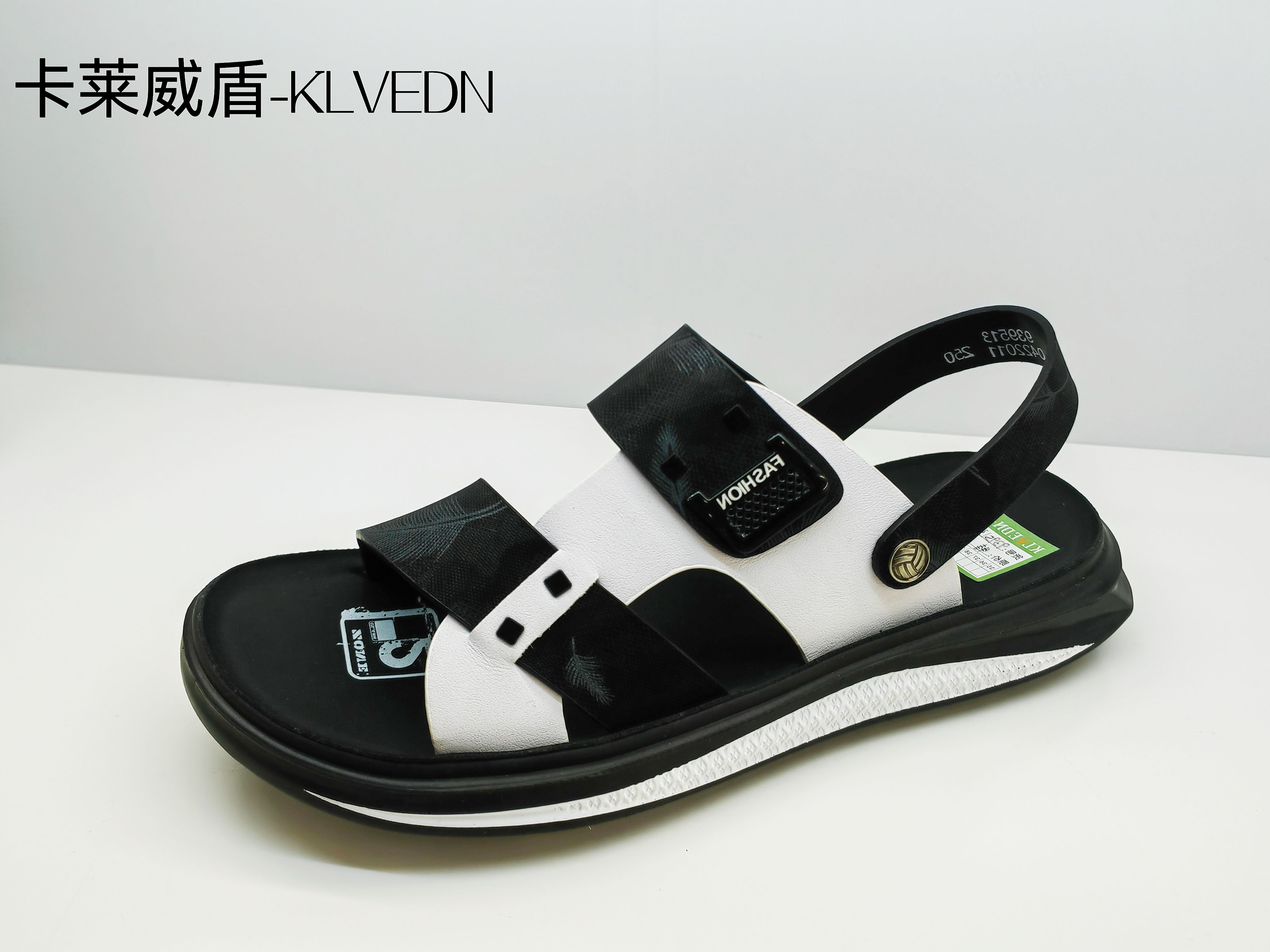 卡莱威盾断码凉鞋凉鞋拖鞋两用男士夏季休闲沙滩鞋外穿939513