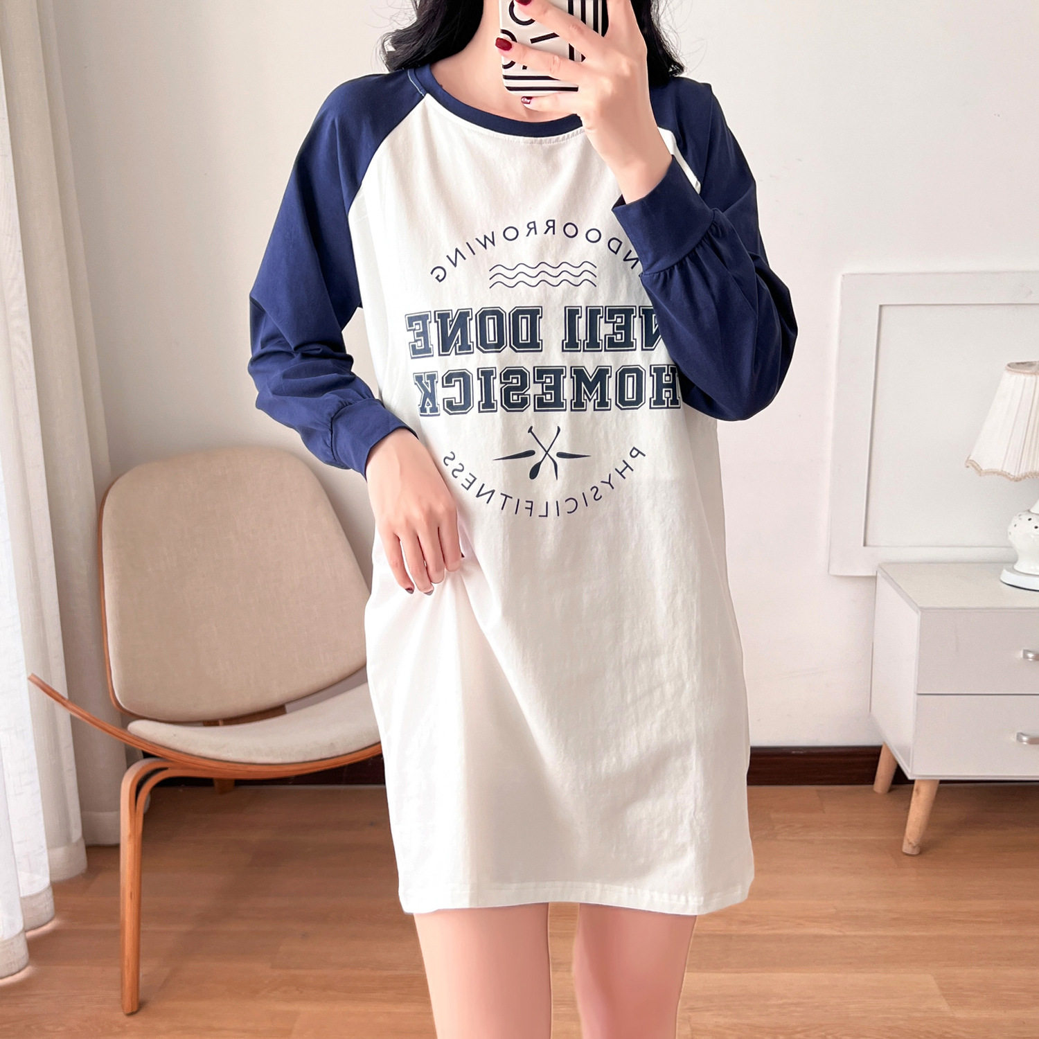 孕妇哺乳衣外出春装长袖T恤辣妈款纯棉女月子服喂奶衣服上衣睡衣