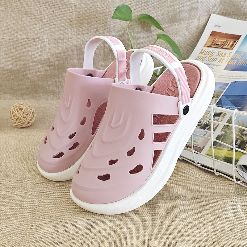 越南温突女生拖鞋情侣洞洞鞋网状夏凉鞋柔软舒适透气防臭软底拖鞋,女鞋,其他拖鞋,淘宝优惠券,粉丝福利购,淘宝优惠卷