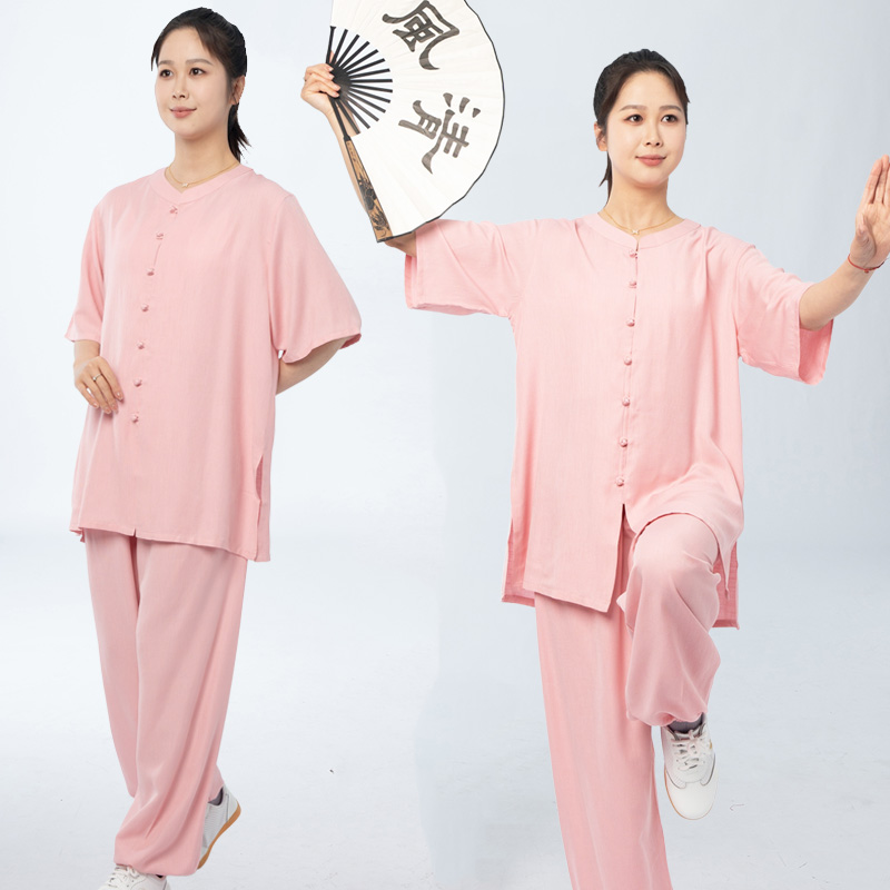2025新款棉麻夏季薄款太极服