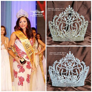 冠军佳丽女王选美演出模特走秀颁奖大圆满钻年会大皇冠加冕后冠
