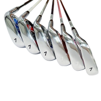 Clearance of brand-new golf clubs for men and women, 7-iron carbon 7-clubs, beginner practice clubs thumbnail 5