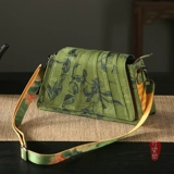 Ретро вместительная и большая сумка через плечо, барсетка