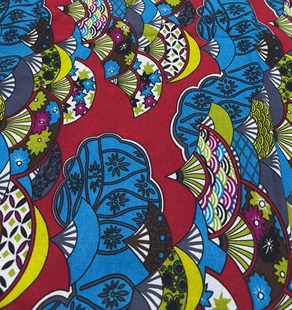 印花 3米纯植物纤维棉麻面料数码