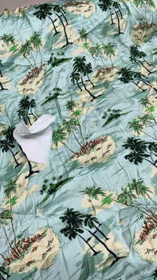 3米纯植物纤维人丝布料波西米亚风沙滩印花柔软透气亲肤G02