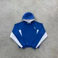 9112 Sweatshirt/Color Blue and White