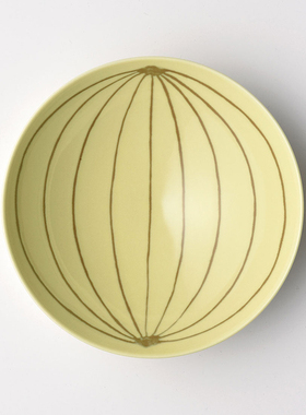 白山陶瓷器平茶碗 森正洋获奖手绘日料饭碗波佐见烧日本直邮