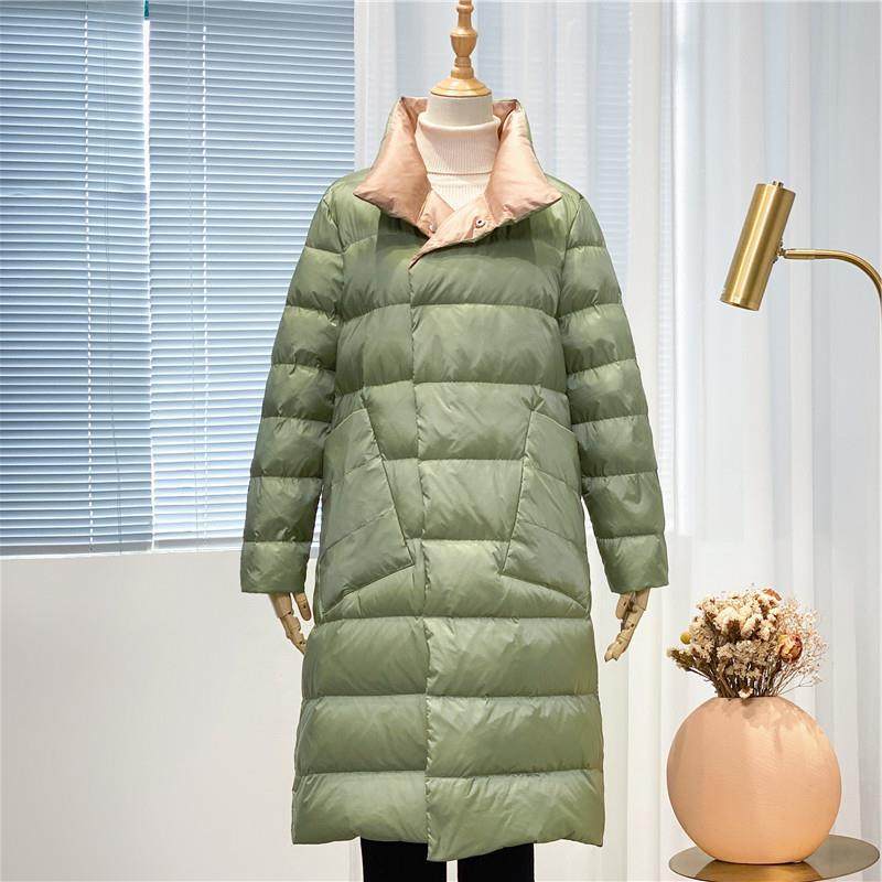 唯品会特卖断码清仓特价处理轻薄白鸭绒羽绒服女装品牌正品春秋冬