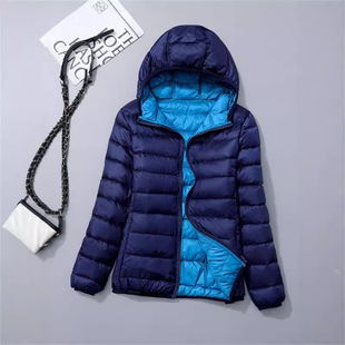 唯品会特卖断码清仓特价处理轻薄白鸭绒羽绒服女装品牌正品春秋冬