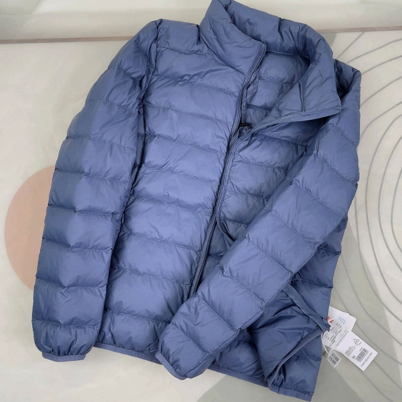 唯品会特卖断码清仓特价处理轻薄白鸭绒羽绒服女装品牌正品春秋冬