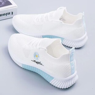 唯品会特卖特价处理断码软底网面女鞋打折品牌透气运动鞋