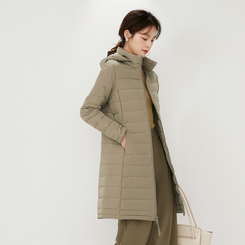 唯品会特卖断码清仓特价处理轻薄白鸭绒羽绒服女装品牌正品春秋冬