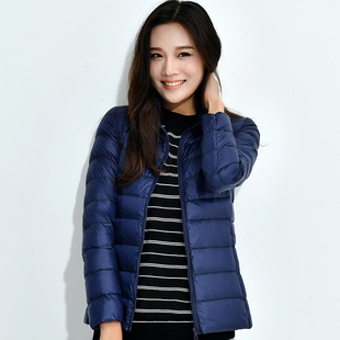 品牌正品 处理轻薄白鸭绒羽绒服女装 春秋冬 清仓特价 唯品会特卖断码