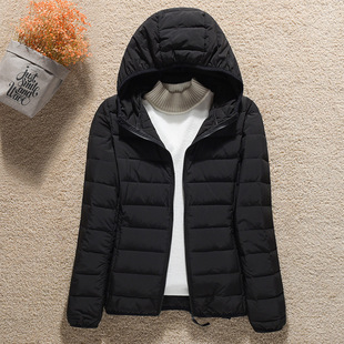 唯品会特卖断码特价处理轻薄白鸭绒羽绒服女装品牌春秋冬