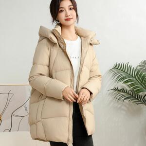 唯品会特卖断码清仓特价处理加厚白鸭绒羽绒服女装品牌正品春秋冬