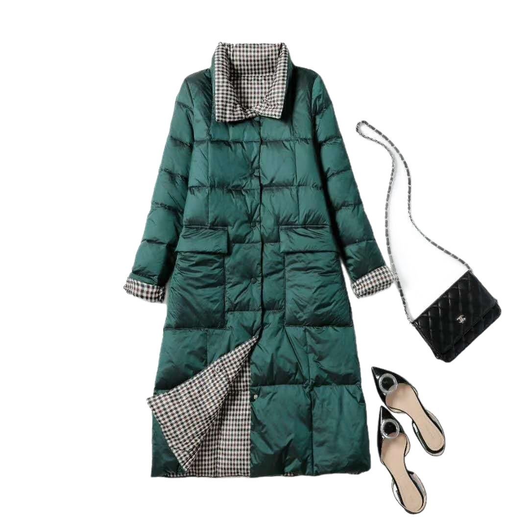 唯品会特卖断码清仓特价处理轻薄白鸭绒羽绒服女装品牌正品春秋冬